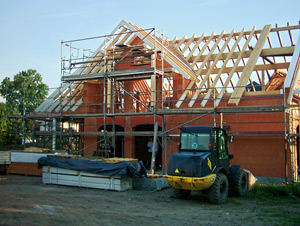 Dachstühle auf Eigenheime