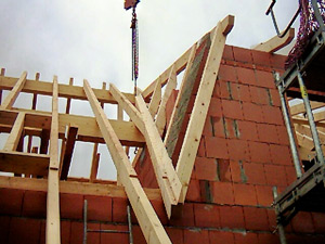 Dachstühle auf Eigenheime