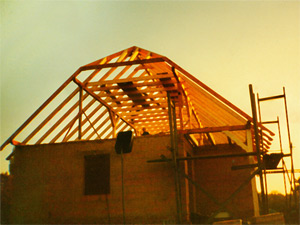 Dachstühle auf Eigenheime