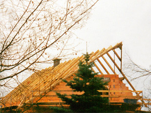 Dachstühle auf Eigenheime