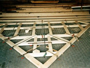 Neubau eines Fachwerkhauses