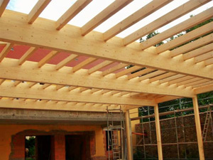 Öffentliche Gebäude in Holzbauweise