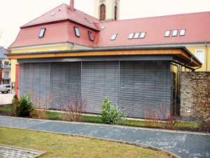 Öffentliche Gebäude in Holzbauweise