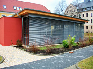 Öffentliche Gebäude in Holzbauweise